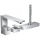 AXOR Edge 3-Loch Einhebel-Wannenrandmischer - Diamantschliff, Chrom