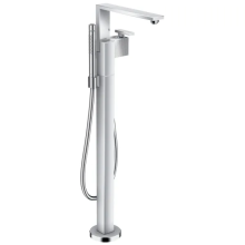 AXOR Edge Einhebel-Wannenmischer bodenstehend - Diamantschliff, Chrom