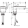 AXOR MyEdition Einhebel-Waschtischmischer 70 mit Push-Open Ablaufgarnitur ohne Platte, Chrom