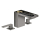 AXOR MyEdition 3-Loch Waschtischarmatur 110 mit Push-Open Ablaufgarnitur ohne Platte, Polished Black Chrome