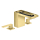 AXOR MyEdition 3-Loch Waschtischarmatur 110 mit Push-Open Ablaufgarnitur ohne Platte, Brushed Brass