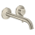 AXOR One Einhebel-Waschtischmischer Unterputz für Wandmontage mit Hebelgriff und Auslauf 220 mm, Brushed Nickel