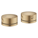 AXOR One 2-Loch Wannenrandarmatur mit Thermostat, Brushed...