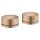 AXOR One 2-Loch Wannenrandarmatur mit Thermostat, Brushed Red Gold