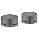 AXOR One 2-Loch Wannenrandarmatur mit Thermostat, Brushed...