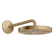 AXOR One Kopfbrause 280 1jet mit Brausearm, Brushed Bronze