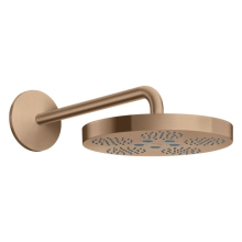AXOR One Kopfbrause 280 1jet mit Brausearm, Brushed Red Gold