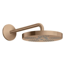 AXOR One Kopfbrause 280 1jet mit Brausearm, Brushed Red Gold