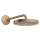 AXOR One Kopfbrause 280 1jet mit Brausearm, Brushed Red Gold