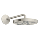 AXOR One Kopfbrause 280 1jet mit Brausearm, Edelstahl Optic