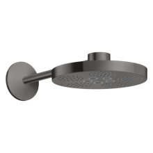 AXOR One Kopfbrause 280 2jet mit Brausearm, Brushed Black Chrome