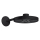 AXOR One Kopfbrause 280 2jet mit Brausearm, Mattschwarz