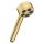 AXOR One Handbrause 75 1jet EcoSmart, Brushed Gold Optic
