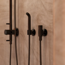 AXOR One Gießrohrset Kneipp, Polished Black Chrome