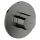 AXOR One Thermostat Unterputz, Polished Black Chrome