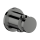 AXOR One Portereinheit rund, Polished Black Chrome