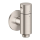 AXOR One Wandanschluss Stop mit Absperrventil, Edelstahl Optic