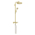 AXOR One Showerpipe mit Thermostat und Kopfbrause 280 1jet, Brushed Brass