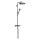 AXOR One Showerpipe mit Thermostat und Kopfbrause 280 1jet EcoSmart, Polished Black Chrome