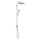 AXOR One Showerpipe mit Thermostat und Kopfbrause 280 1jet EcoSmart Unterputz, Edelstahl Optic