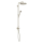 AXOR One Showerpipe mit Thermostat und Kopfbrause 280 1jet EcoSmart Unterputz, Brushed Nickel
