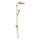 AXOR One Showerpipe mit Thermostat und Kopfbrause 280 1jet EcoSmart Unterputz, Polished Gold Optic