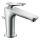 AXOR Citterio C Einhebel-Waschtischmischer 90 mit Coolstart für Handwaschbecken und Zugstangen-Ablaufgarnitur - Cubic cut, Chrom
