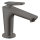 AXOR Citterio C Einhebel-Waschtischmischer 90 mit CoolStart für Handwaschbecken und Ablaufgarnitur - Cubic cut, Brushed Black Chrome