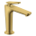 AXOR Citterio C Einhebel-Waschtischmischer 125 mit CoolStart mit Ablaufgarnitur - Cubic cut, Polished Gold Optic