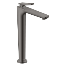 AXOR Citterio C Einhebel-Waschtischmischer 250 mit CoolStart mit Ablaufgarnitur - Cubic cut, Polished Black Chrome