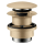 hansgrohe Ablaufgarnitur Push-Open für Waschtisch- und Bidetmischer, Brushed Bronze