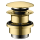 hansgrohe Ablaufgarnitur Push-Open für Waschtisch- und Bidetmischer, Polished Gold Optic