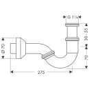 hansgrohe Röhrensiphon Standardmodell für...