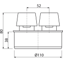 AlcaDrain Rohrbelüfter DN110