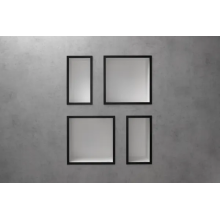hansgrohe XtraStoris Original Wandnische mit Rahmen 300/300/100, Mattschwarz