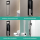 hansgrohe XtraStoris Rock Einbau Toilettenbürstenhalter mit Papierhalter und befliesbarer Tür, Mattschwarz