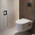 hansgrohe XtraStoris Rock Einbau Toilettenbürstenhalter mit Papierhalter und befliesbarer Tür, Mattschwarz