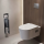hansgrohe XtraStoris Rock Einbau Toilettenbürstenhalter mit Papierhalter und befliesbarer Tür, Edelstahl gebürstet