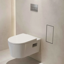 hansgrohe XtraStoris Rock Einbau Abfalleimer mit befliesbarer Tür 300/150/140, Edelstahl gebürstet