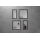 hansgrohe XtraStoris Original Wandnische mit Rahmen 300/600/100, Betongrau
