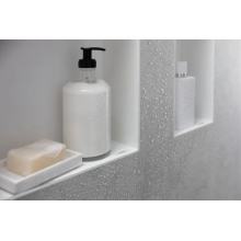 hansgrohe XtraStoris Minimalistic Wandnische rahmenlos 300/150/100, Mattweiß
