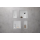 hansgrohe XtraStoris Minimalistic Wandnische rahmenlos 300/150/100, Mattweiß