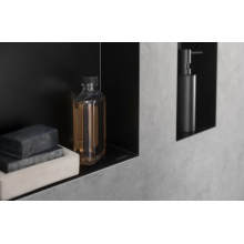 hansgrohe XtraStoris Minimalistic Wandnische rahmenlos 300/300/100, Mattschwarz