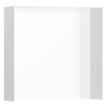 hansgrohe XtraStoris Minimalistic Wandnische rahmenlos 300/300/100, Mattweiß
