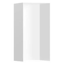 hansgrohe XtraStoris Minimalistic Wandnische rahmenlos 300/150/140, Mattweiß