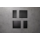 hansgrohe XtraStoris Minimalistic Wandnische rahmenlos 300/300/140, Mattschwarz