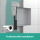 hansgrohe XtraStoris Minimalistic Wandnische rahmenlos 300/300/140, Edelstahl gebürstet