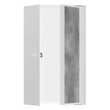 hansgrohe XtraStoris Rock Wandnische mit befliesbarer Tür 300/150/140, Mattweiß