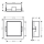 hansgrohe XtraStoris Rock Wandnische mit befliesbarer Tür 300/300/140, Mattschwarz