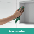hansgrohe XtraStoris Original Wandnische mit Rahmen...